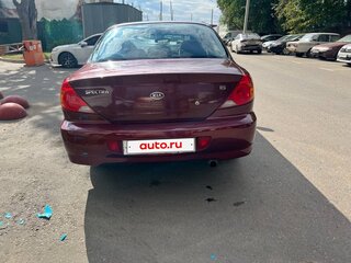 2008 Kia Spectra I Рестайлинг 2, красный, 380000 рублей, вид 4