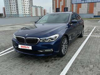 2018 BMW 6 серии Gran Turismo 640i IV (G32), синий, 3600000 рублей, вид 4