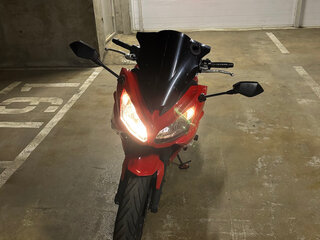 2012 Kawasaki ER-6F (Ninja 650R), красный, 550000 рублей, вид 4