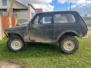 1999 Lada (ВАЗ) 2121 (4x4) I Рестайлинг, чёрный, 150000 рублей, вид 2