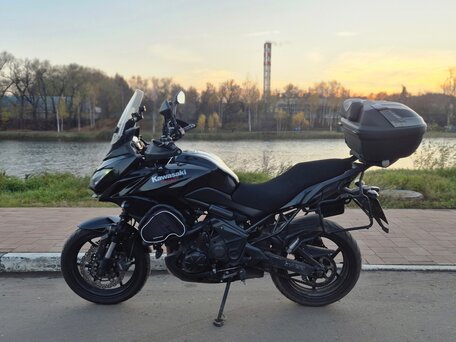 2015 Kawasaki Versys 650, чёрный, 640000 рублей, вид 4