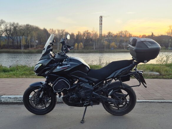 2015 Kawasaki Versys 650, чёрный, 640000 рублей - вид 3