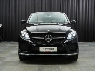 2016 Mercedes-Benz GLE Coupe 450 AMG I (C292), чёрный, 4990000 рублей, вид 2