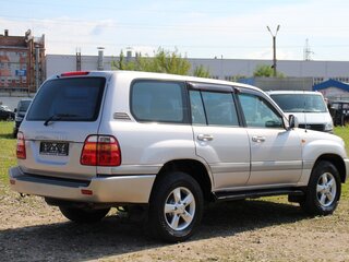 2002 Toyota Land Cruiser 100 Series Рестайлинг 1, серебристый, 1650000 рублей, вид 5