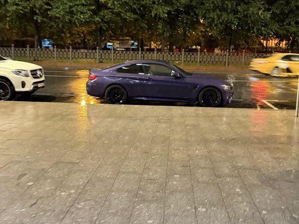 2019 BMW M4 Competition Package F82/F83 Рестайлинг, пурпурный - вид 24