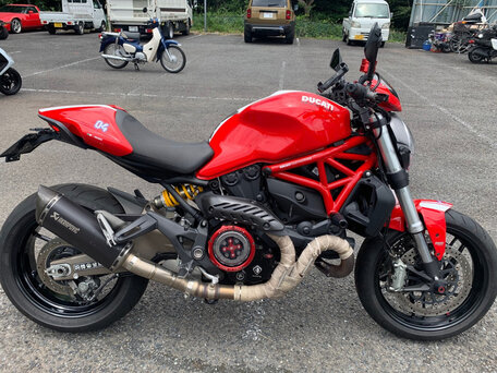 2017 Ducati Monster 821, пурпурный, 449000 рублей, вид 1