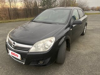 2008 Opel Astra H Рестайлинг, чёрный, 360000 рублей, вид 1