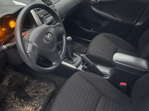 2008 Toyota Corolla X (E140, E150), голубой, 920000 рублей - вид 4