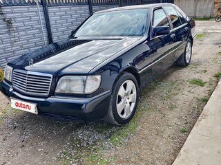 1993 Mercedes-Benz S-Класс 280 5-speed III (W140), синий, 950000 рублей, вид 1