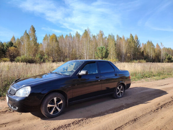 2010 Lada (ВАЗ) Priora I, синий, 395000 рублей - вид 4