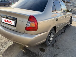 2004 Hyundai Accent ТагАЗ II, бежевый, 450000 рублей, вид 5