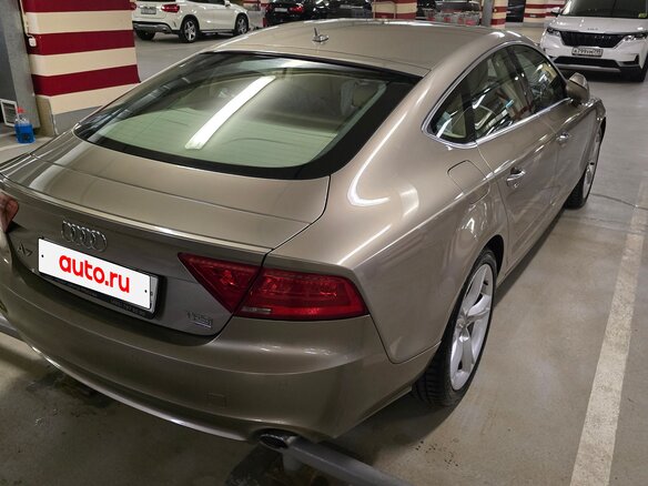 2010 Audi A7 I (4G), бежевый, 2500000 рублей - вид 5