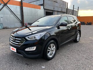 2012 Hyundai Santa Fe III, чёрный, 2100000 рублей, вид 1