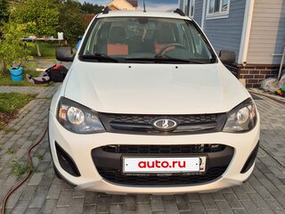 2016 Lada (ВАЗ) Kalina II, белый, 600000 рублей, вид 1