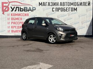 2017 Kia Picanto III, серебристый, 1120000 рублей, вид 1