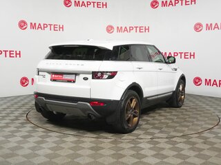 2011 Land Rover Range Rover Evoque 6-speed I, белый, 1399000 рублей, вид 5