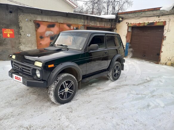 2016 Lada (ВАЗ) 2121 (4x4) I Рестайлинг, чёрный, 680000 рублей