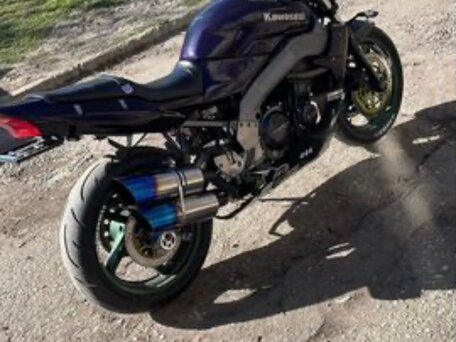 1994 Kawasaki Xanthus 400, пурпурный, 280000 рублей, вид 3