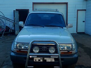 1997 Toyota Land Cruiser 80 Series Рестайлинг, серый, 8200000 рублей, вид 3