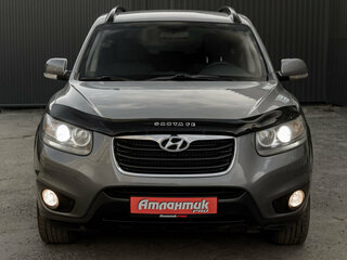 2011 Hyundai Santa Fe II Рестайлинг, серый, 1335000 рублей, вид 2