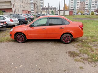 2016 Lada (ВАЗ) Granta I, оранжевый, 450000 рублей, вид 4