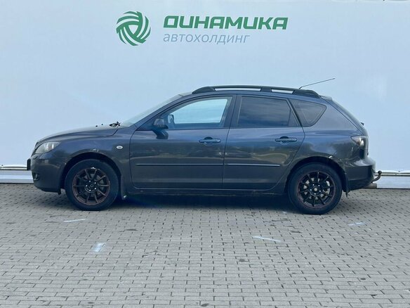 2007 Mazda 3 I (BK) Рестайлинг, серый - вид 7