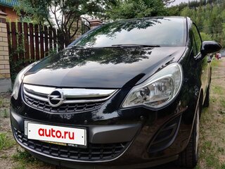 2011 Opel Corsa D Рестайлинг II, чёрный, 620000 рублей, вид 2