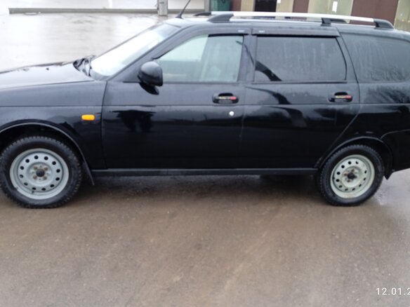 2011 Lada (ВАЗ) Priora I, чёрный, 445000 рублей - вид 3