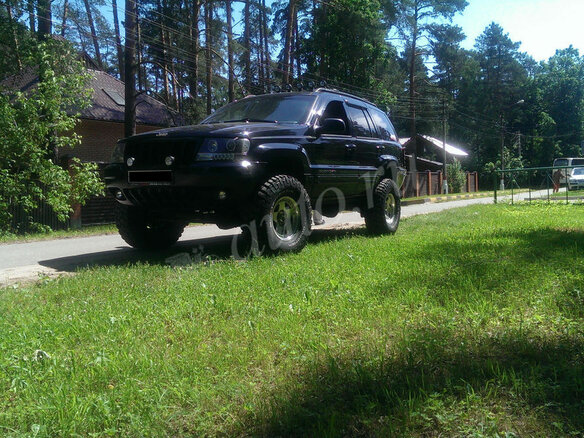 2000 Jeep Grand Cherokee II (WJ), чёрный
