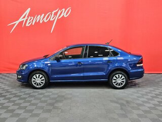 2019 Volkswagen Polo V Рестайлинг, синий, 1149000 рублей, вид 2