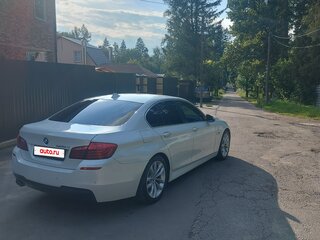 2013 BMW 5 серии 520d VI (F10/F11/F07) Рестайлинг, белый, 1800000 рублей, вид 5