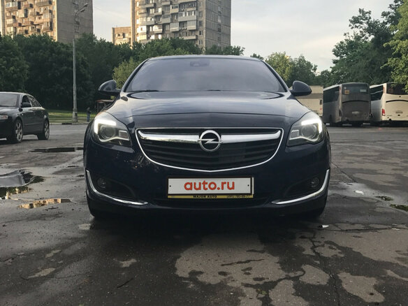 2015 Opel Insignia I Рестайлинг, синий - вид 12