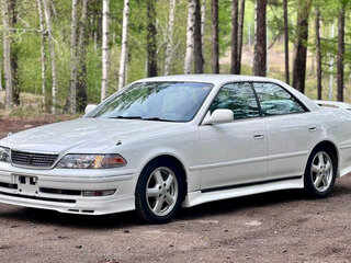 1997 Toyota Mark II VIII (X100), белый, 1590000 рублей, вид 1