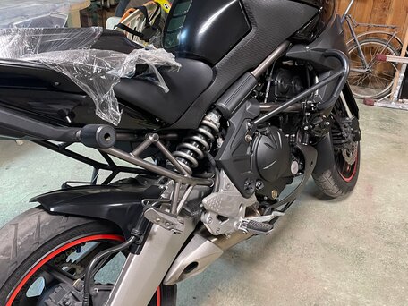 2010 Kawasaki Versys 650, чёрный, 450000 рублей, вид 2
