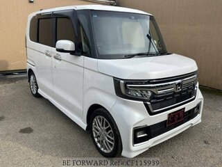 2021 Honda N-BOX II Рестайлинг, белый, 730000 рублей, вид 2