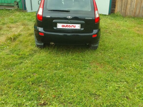 2012 Lada (ВАЗ) Kalina I, чёрный, 300000 рублей - вид 1