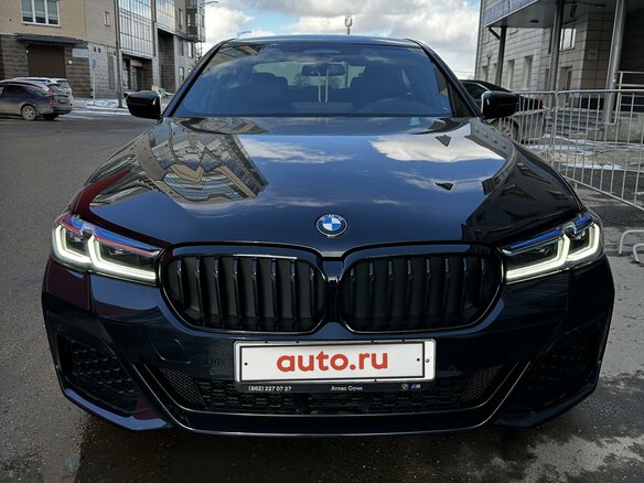 2021 BMW 5 серии 530d xDrive VII (G30/G31/G38) Рестайлинг, чёрный, 7200000 рублей - вид 1