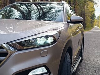 2015 Hyundai Tucson III, бежевый, 1700000 рублей, вид 2