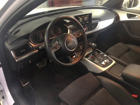 2016 Audi A6 IV (C7) Рестайлинг, белый - вид 5