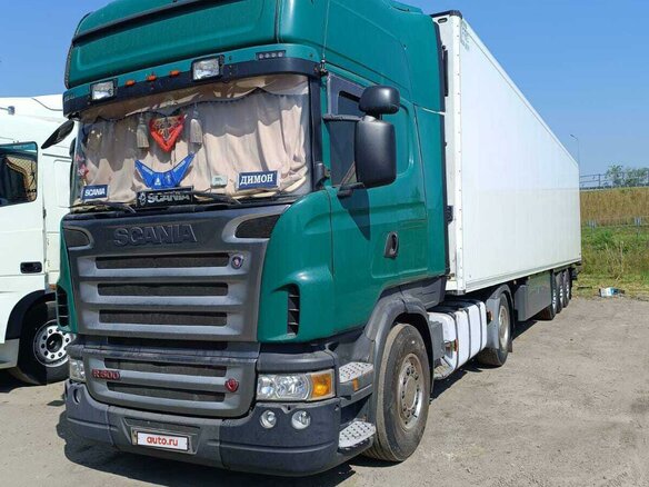 2009 Scania R-Series, зелёный, 4300000 рублей