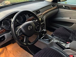 2014 Skoda Superb DSG II Рестайлинг, коричневый, 1690000 рублей, вид 4