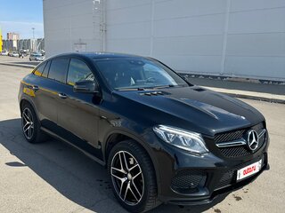 2015 Mercedes-Benz GLE Coupe 450 AMG I (C292), чёрный, 4770000 рублей, вид 2