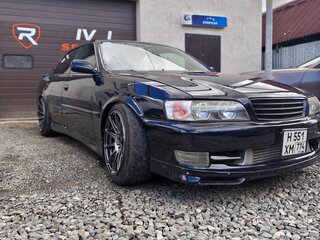 1996 Toyota Chaser VI (X100), чёрный, 900000 рублей, вид 4