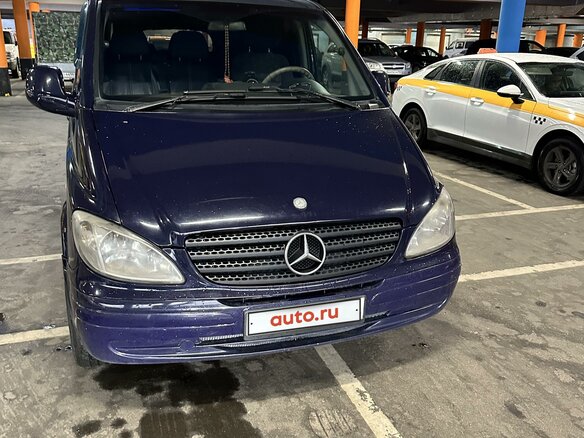 2006 Mercedes-Benz Vito 111 CDI L3 II (W639), фиолетовый, 1160000 рублей