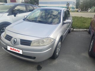 2008 Renault Megane II Рестайлинг, серый, 250000 рублей, вид 2