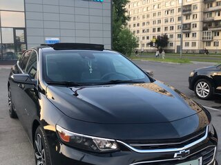 2016 Chevrolet Malibu IX, чёрный, 1850000 рублей, вид 2
