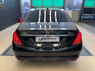 2015 Mercedes-Benz S-Класс 500 VI (W222, C217), чёрный, 4700000 рублей, вид 4