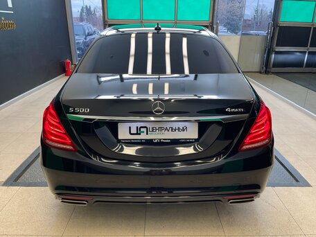 2015 Mercedes-Benz S-Класс 500 VI (W222, C217), чёрный, 4700000 рублей, вид 4