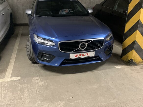 2018 Volvo V90 II, синий - вид 2
