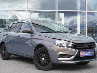 2019 Lada (ВАЗ) Vesta SW I, серый, 877000 рублей, вид 3